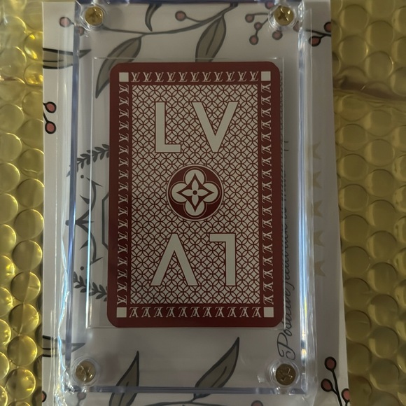 SALE ✨Louis Vuitton PLAYING CARD — Single Card CARTES A JOUER - Picture 1 of 2